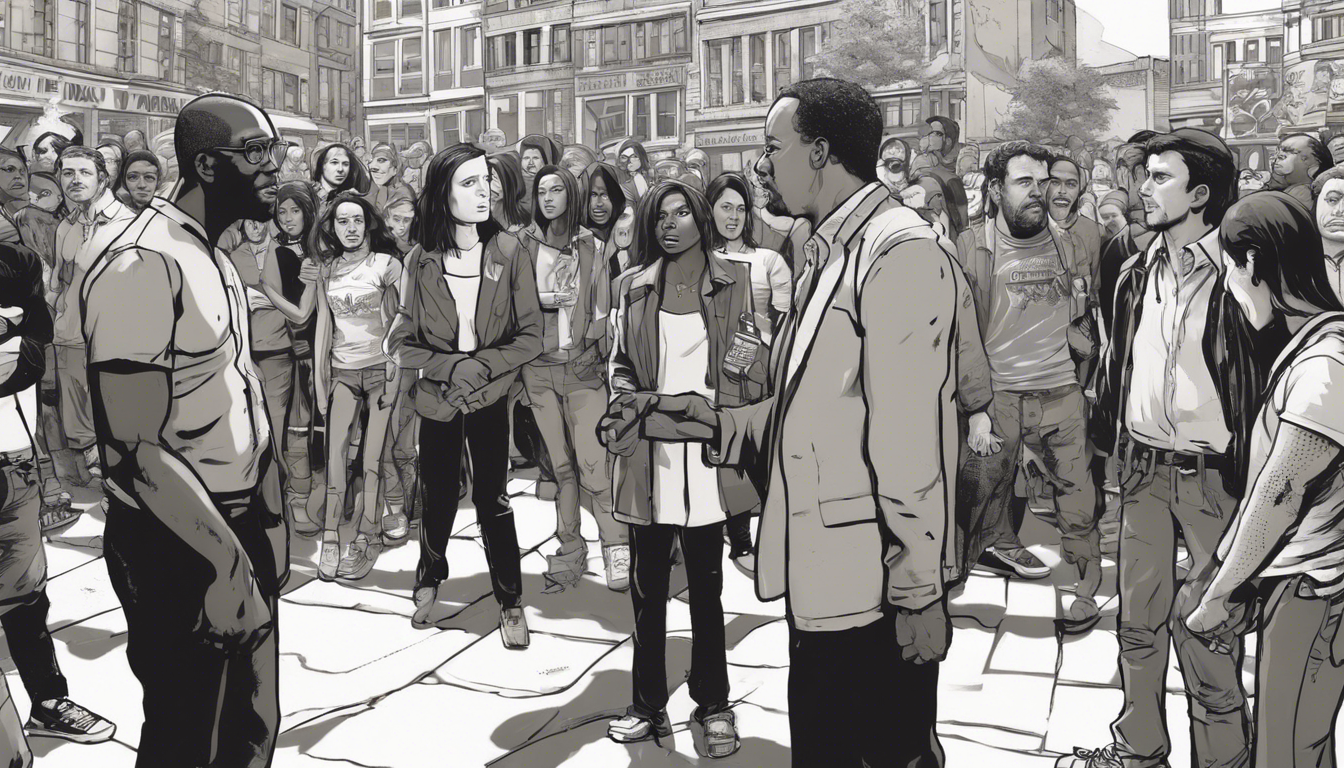 découvrez notre bande dessinée qui propose une analyse graphique des enjeux politiques contemporains. plongez dans un univers visuel riche où les problématiques actuelles prennent vie, offrant une perspective originale et engageante sur la politique d'aujourd'hui.