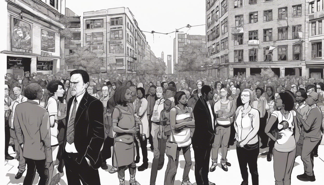 découvrez notre bande dessinée incisive qui explore la politique moderne à travers une analyse graphique captivante des enjeux contemporains. plongez dans un univers visuel où chaque case révèle les dynamiques et défis des sociétés actuelles.