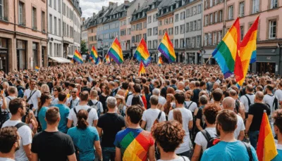découvrez la marche des fiertés de mulhouse, un événement vibrant qui célèbre la diversité et l'inclusion, tout en étant profondément ancré dans l'actualité politique actuelle. rejoignez-nous pour un moment de solidarité et de revendication.